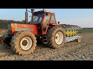 Fiat 1880 DT 🚜 | Deep Ploughing Power & Precision in Action | Legendary Fiatagri Performance