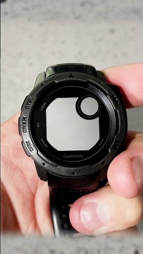 Garmin Instinct Fix Freeze Easily #shorts #garmin #garmininstinct