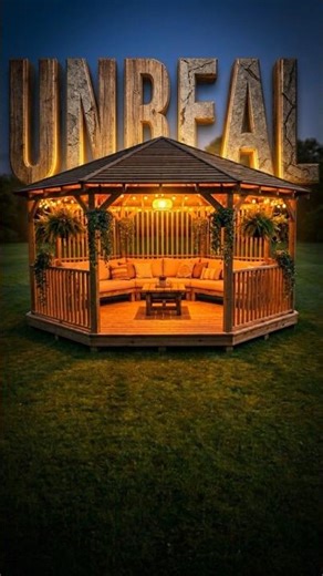 Building A Luxury Wooden Gazebo From Scratch