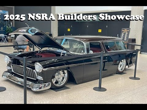 2025 Streetrod Nationals Builders Showcase in Louisville KY NSRA the best Hot Rods and Street Rods