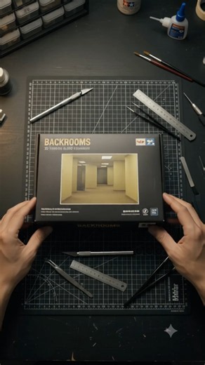 Building the Backrooms (level 0)⚠️ #backrooms
