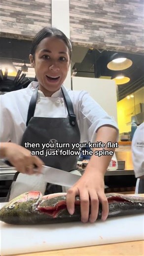 How to Fillet a Fish in Culinary School