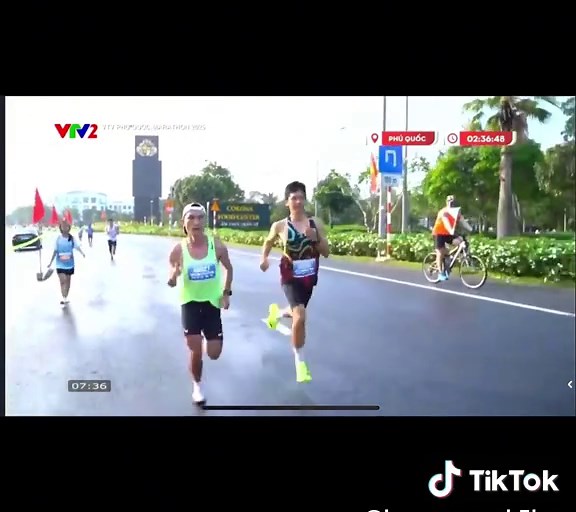 -06/04/2025- VTV Phú Quốc Marathon 🏃🏽‍♂️💪🥰❤️ Khoảnh khắc và kỉ niệm đẹp cùng người thầy của tôi!!! #vtvphuquocmarathon #hoangnguyenthanh #marathon