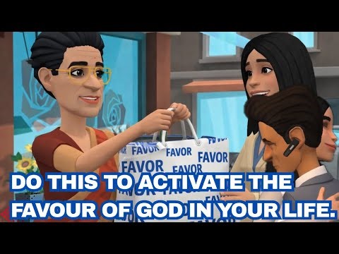 DO THIS TO ACTIVATE GOD’S FAVOUR IN YOUR LIFE. CHRISTIAN ANIMATION