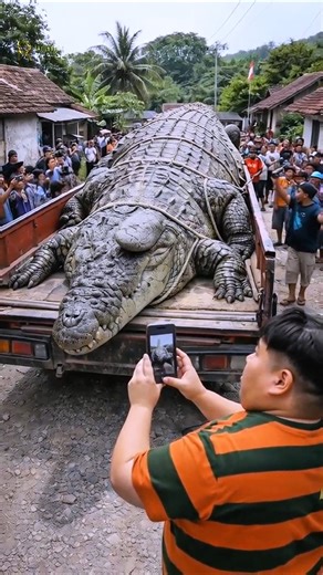 BUAYA JUMBO di tangkep eh lanang jadi buaya🤣‼️