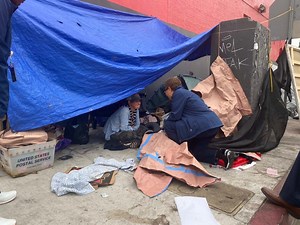 5-Year Homeless Encampment Dismantled In Hollywood
