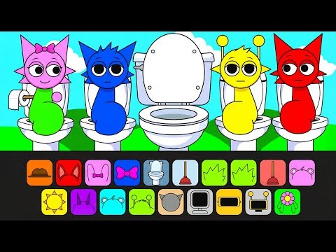 OMG! Tiny Sprunki Lost Control! 🚽 Paper Adventures + Top DIY Fidgets & Hacks! 🧻