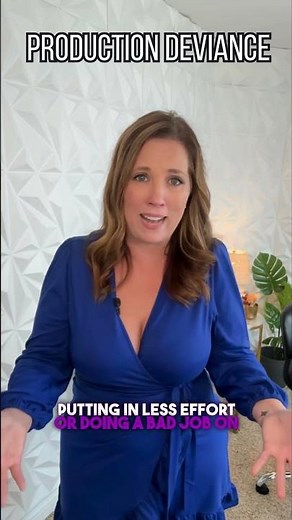 What is Production Deviance in Organizational Behavior?