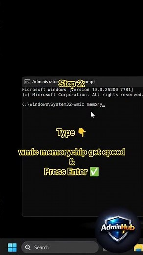 Check Your RAM Speed in 5 Seconds ⚡