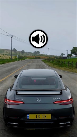 Engine Sound MERCEDES GT-63 AMG #amg #supersedan #fh5 #enginesound