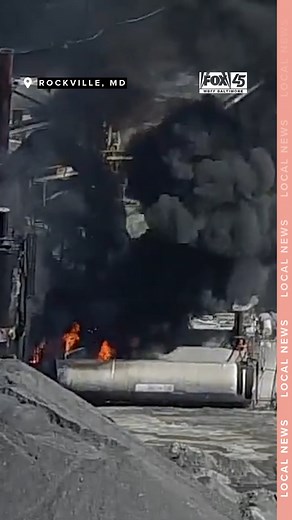 Roughly 75 firefighters in Montgomery County are responding to a quarry fire and hazmat situation in Rockville, Maryland before noon Thursday, according to a Montgomery County Fire and Rescue spokesperson. | WBFF FOX 45