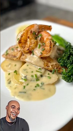 Creamy Tarragon Butter | Pan Seared Fish & Shrimp
