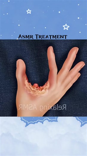 Mindful ASMR Animation of Cleaning Treatment