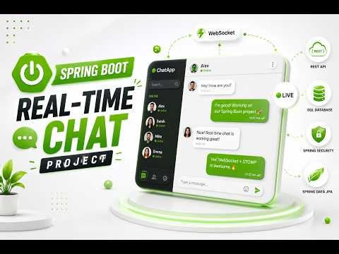 Build a real-time chat application with Spring Boot — a complete, hands-on project