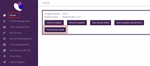 The browser doesn't launch when pressing "Start"/ The browser won't download automatically