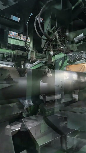 Graphite Electrode Machining Process #graphite #machine #manufacturing #custom #factory #product