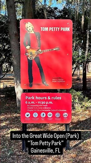 Tom Petty Park – Gainesville Music Landmark and Local Park