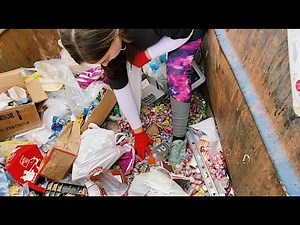 This Dumpster was FULLL of Candy!