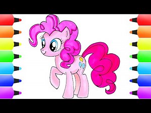 How to Draw PINKIE PIE My | Little Little Pony Drawings for Children (Easy Step by Step Tutorial)