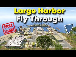 Large Harbor Monument Fly Through - BluePrint Fragments
