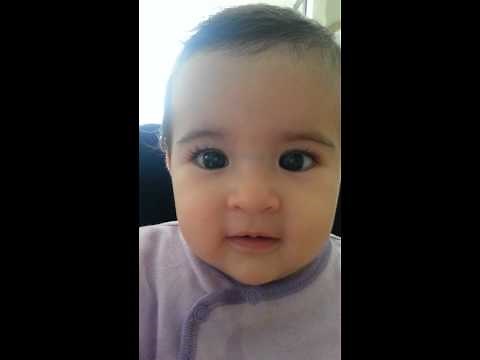 Mi bebe cantando y platicando!!!