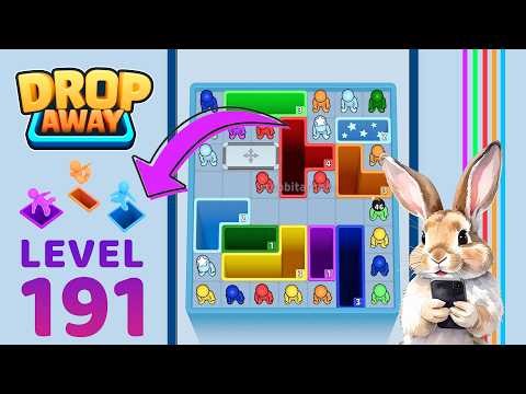 Drop Away Level 191 Solution Walkthrough
