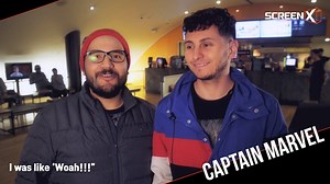 "Extraordinary. Epic. Marvelous!" Listen to what moviegoers have to say about seeing Captain Marvel in ScreenX. | ScreenX | Facebook