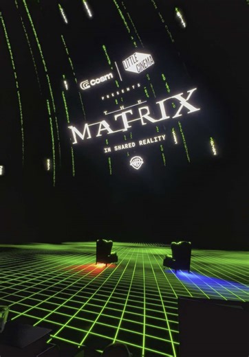 I’m convinced… there’s no other way to watch #Matrix 🕶️🔫 I felt like I was IN the fight scenes lol #Cosm @Cosm Los Angeles