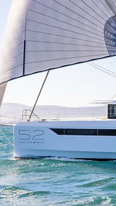 Take a closer look at the all-new Leopard 52 🔥 Featuring 438 sq. ft. of seamless indoor–outdoor living, elevated sailing performance, versatile layout options, a modern upgraded interior with premium finishes, and optional hybrid-electric propulsion and solar power. Experience the debut of the 52 this week at the Cannes Yachting Festival. 📍 Booth Location: Port Canto | SAIL121 #LeopardCatamarans #Leopard52 #CannesYachtingFestival | Leopard Catamarans