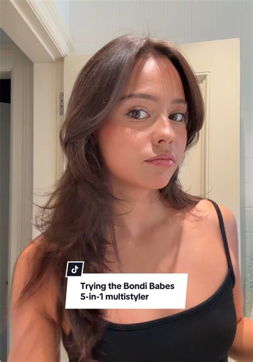 ok I find it so hard to make my hair bouncy and voluminous so thank you @Bondi Babes discount code: TAHNIHF #bondibabeshairstyler #hairwrap #bondibabes #hairblowout #beautyhacks