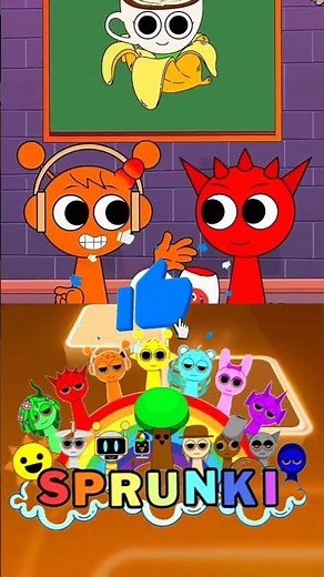 Sprunki Eater: GameToons | Coffin Dance Song Cover | Tiles Hop #tileshop #coffindance #shortsfeed