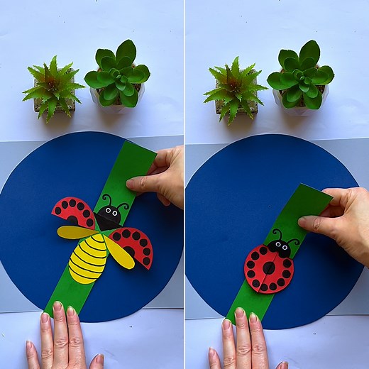 Beautiful ladybug | crafts for kids