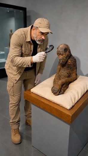 One of Ancient Egypt’s Strangest Mummies #egyptianmuseum #pyramidsofegypt #grandegyptianmuseum