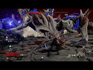 Code Vein The Virgin Born Final Boss Fight (Ice barrage + Iceblood)
