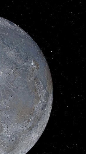 The Moon’s surface is scarred with massive craters, proof of giant asteroid strikes billions of years ago. Some of these impacts were so huge they reshaped entire regions, like the South Pole–Aitken Basin, one of the largest craters in the Solar System. Unlike Earth, the Moon has no atmosphere and never supported life, so these collisions didn’t wipe out ecosystems but they left behind a permanent record of the Solar System’s violent past. Every crater tells a story of cosmic impacts and mysteri