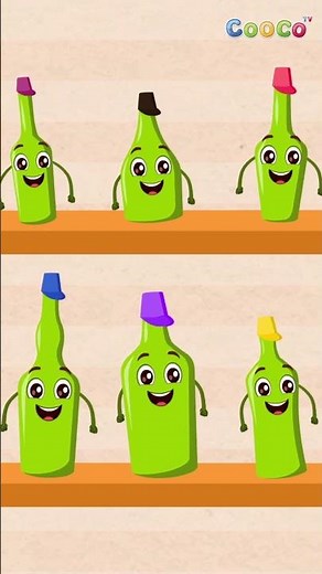 Ten Green Bottles for Kids and Toddlers | Cooco TV | Nursery Rhymes