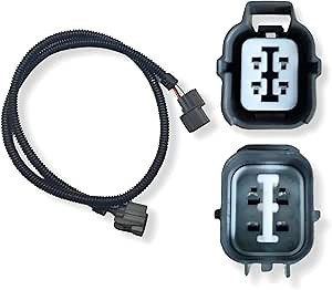 Oxygen O2 Sensor Extension Harness 4Pin with 37.2'' Compatible with Honda Acura Civic Odyssey Prelude Accord