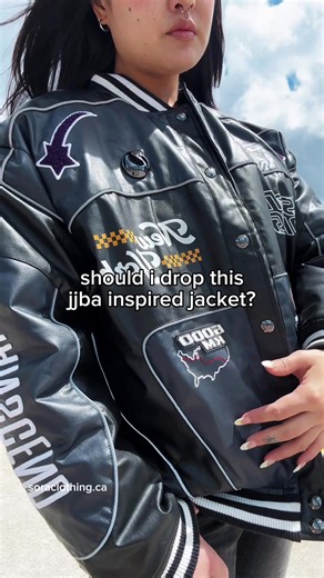 should i drop these jojo jackets? #animestreetwear #streetwearfashion #animemerch #jojosbizarreadventure #jjba