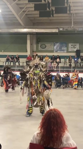 Josh bear telling his story to the people I’m Taylor BC #fyp #nativetiktok #tradional