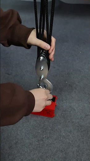 Rope Hoist Pulley System with Metal Bearing #yatointo