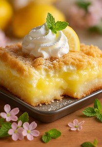 Lemon Cream Cheese Dump Cake If you love the bright, tangy flavor of lemon paired with the richness of cream cheese, this Lemon Cream Cheese Dump Cake from deesviral will quickly become a kitchen favorite. It’s a home-style dessert that’s easy to prepare right in your own kitchen, yet tastes like it came from a bakery. Perfect for family gatherings, potlucks, or when you just want a sweet treat without spending hours in the kitchen. Ingredients • 1 box yellow cake mix (15.25 oz / 432 g) • 8 oz (