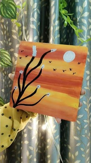 colour painting MDF board.#art #painting #drawing #diy #craft #love .✨👍