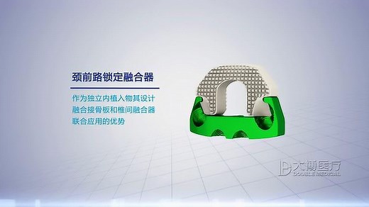 颈椎前路零切迹椎间融合固定系统