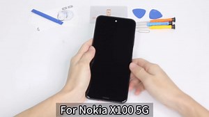 Screen Replacement for Nokia X100 5G TA-1399 6.67" LCD Display Touch Digitizer Assembly with Tools