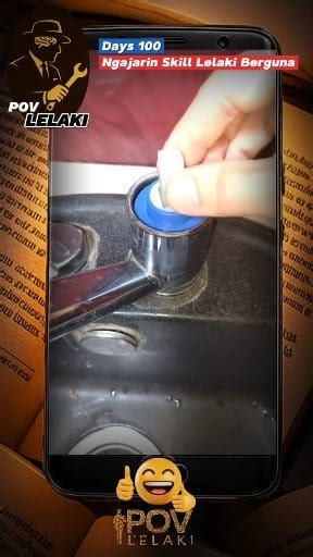 Buka klep keran macet? Cuma butuh alat kecil dan trik ini. How to remove a stuck faucet valve — quick & simple. #DIY #Keran #PerbaikanRumah #PlumbingTips #TutorialSingkat #TipsPraktis #POVLelaki | POV Lelaki