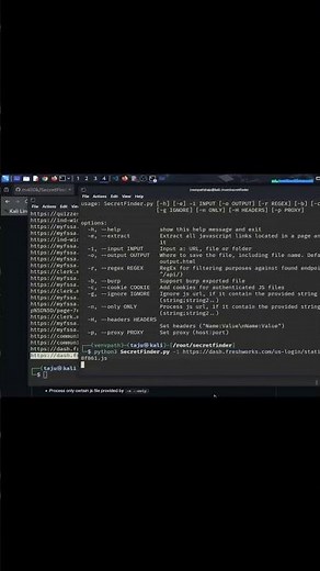 Find Exposed API Keys in JS Files Using SecretFinder Web Security Tool