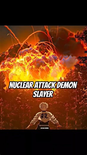 #demonSlayer nuclear war #anime #animatry #shorts#tanjirokamado