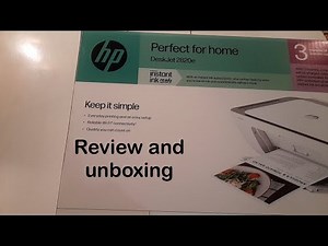 HP DeskJet 2820e AiO Wireless Printer review and unboxing time ! #viral #subscribe #unboxing