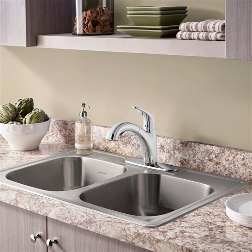 Quince® Single-Handle Pull-Out Dual-Spray Kitchen Faucet 2.2 gpm/8.3 L