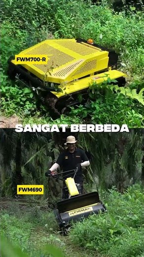 Perbedaan sistem kerja antara mesin FWM690 & FWM700-R #fwm690 #fwm700r #babatsemak #shorts #firman